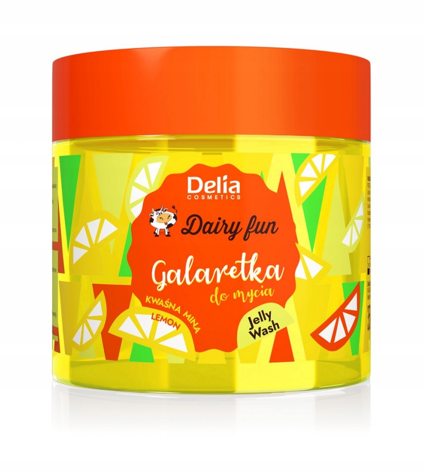 DAIRY FUN CYTRYNOWA GALARETKA DO MYCIA CIAŁA 350g