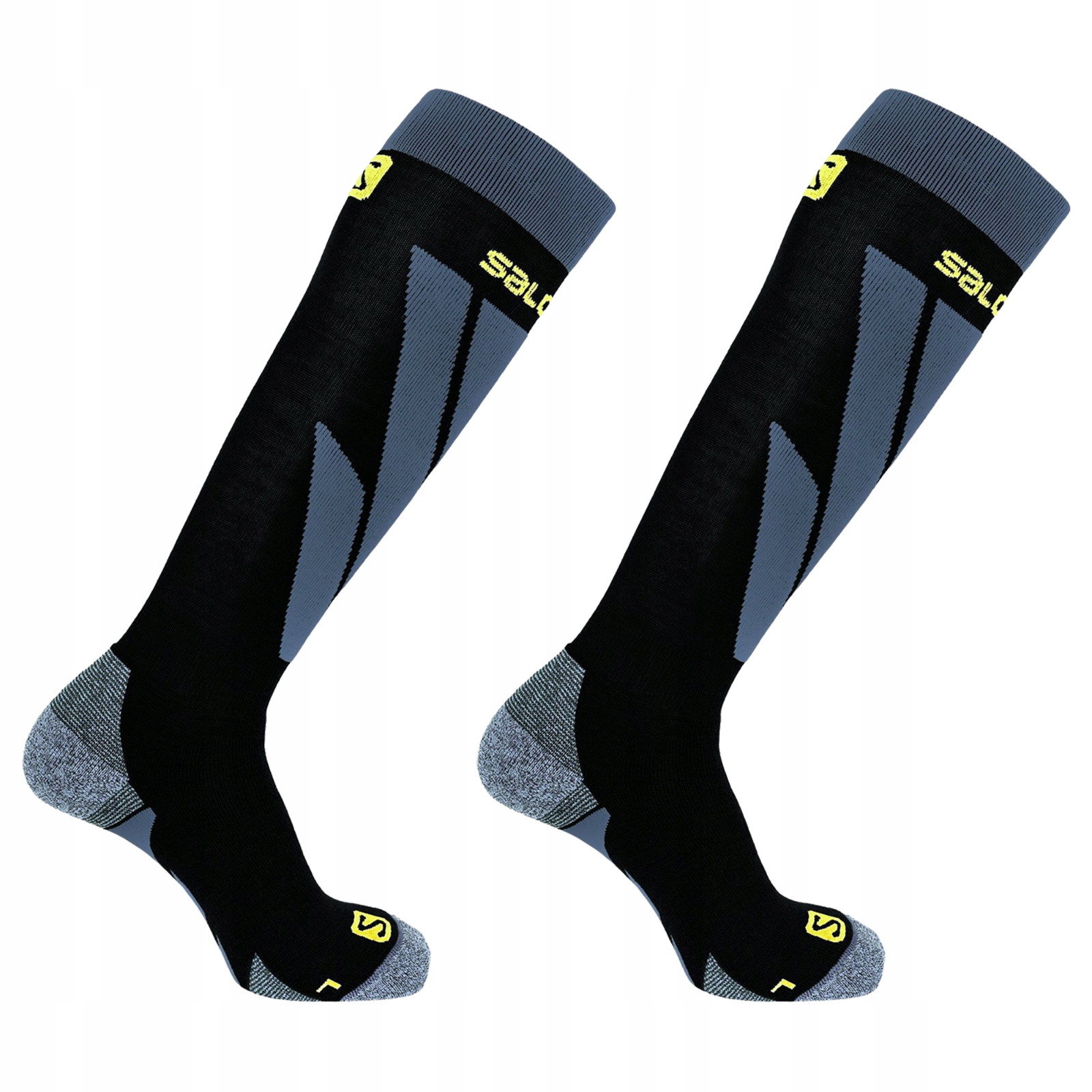 Skarpety Narciarskie Zimowe Salomon S/access Wełna Merino Ciepłe 36-38 2pak