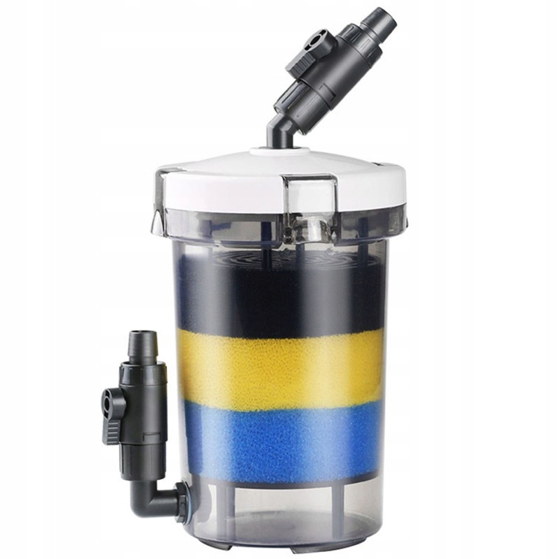 Levně Sunsun EW-602B – Miniaturní Vnější Filtr 400 L/h Pro Kvalitu Vody