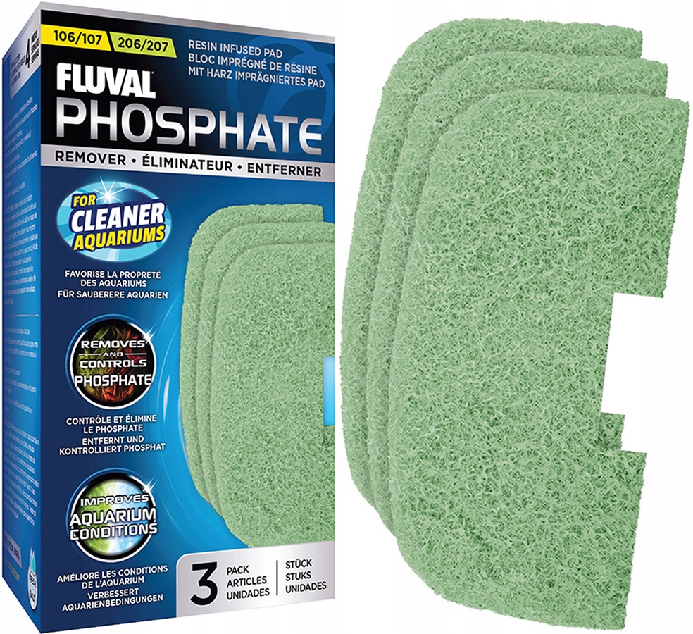 

Fluval Phosphate Remover 107/207/206 3szt Wkład