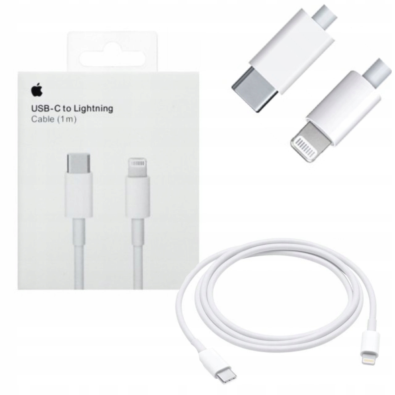 ORYGINALNA ŁADOWARKA SAMOCHODOWA DO APPLE IPHONE SZYBKA 20W + KABEL 1M Producent Apple