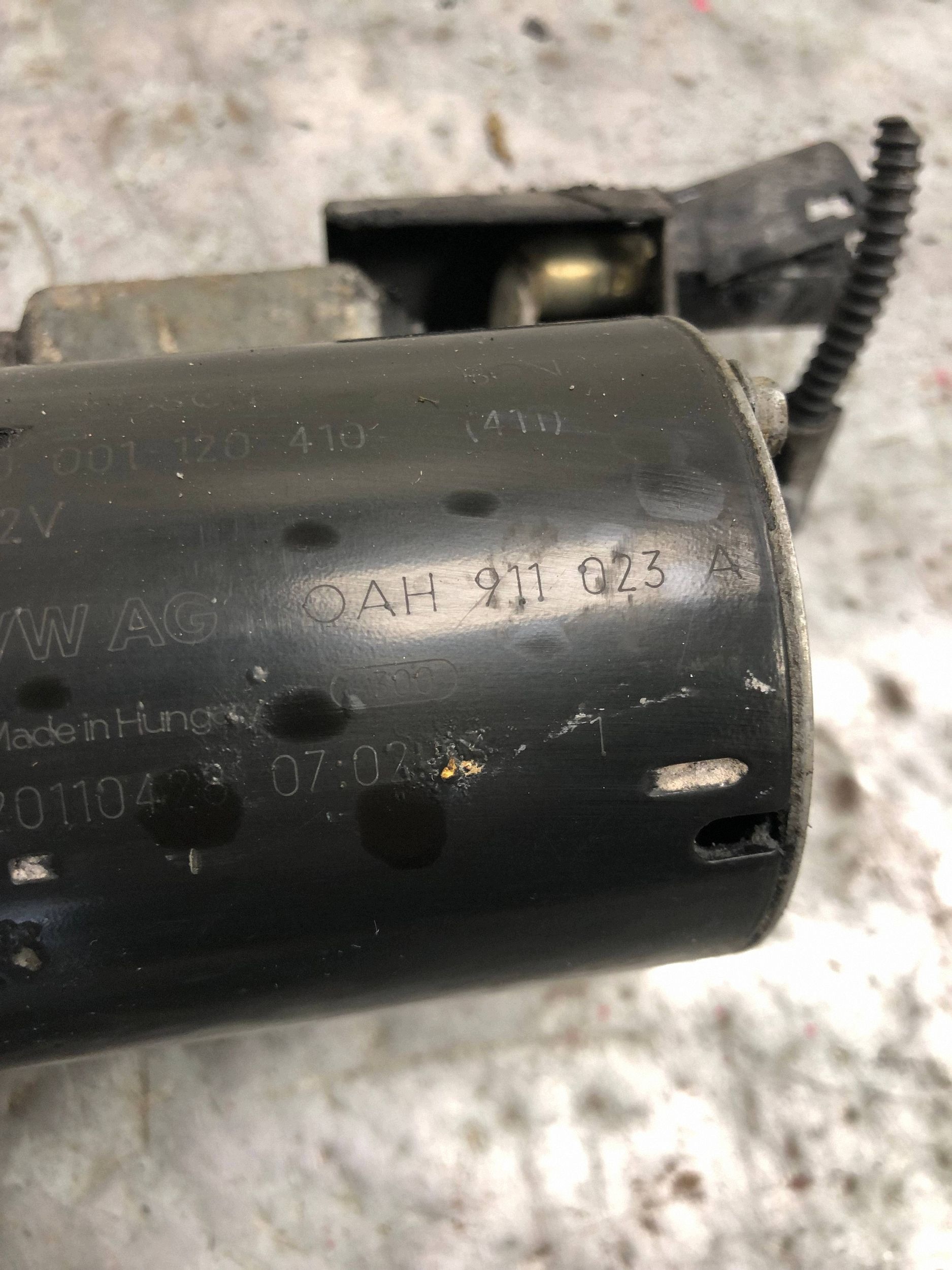 starter VW GOLF VI 0AH911023A