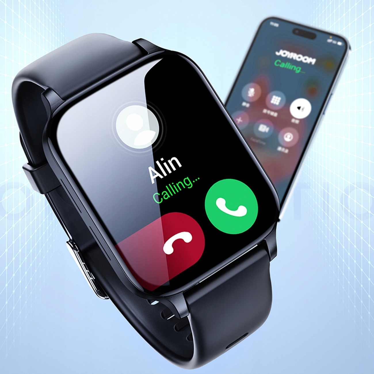 JOYROOM SMARTWATCH FitLife Pro ZEGAREK CIEMNOSZARY ROZMOWY | POLSKIE MENU Rodzaj smartwatch