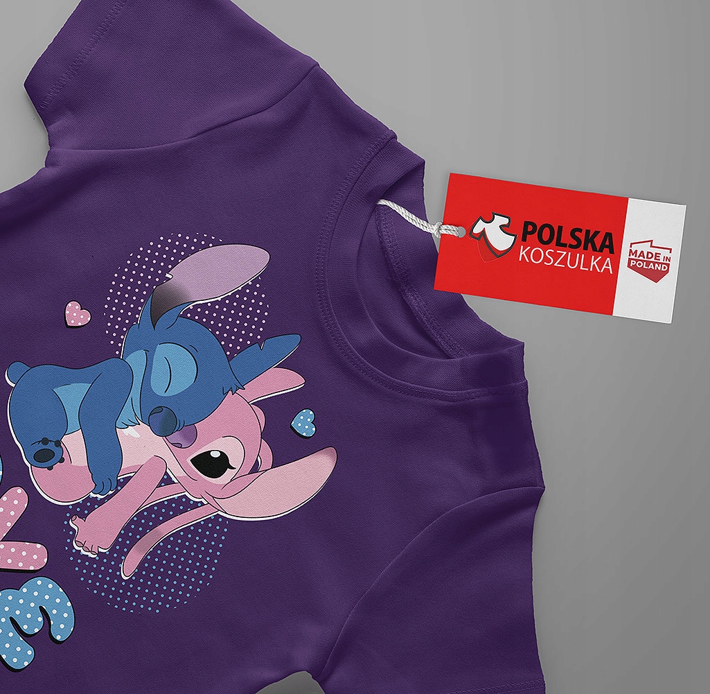 T-SHIRT KOSZULKA DLA DZIECKA STITCH 152 SUPER JAKOŚĆ Rozmiar L