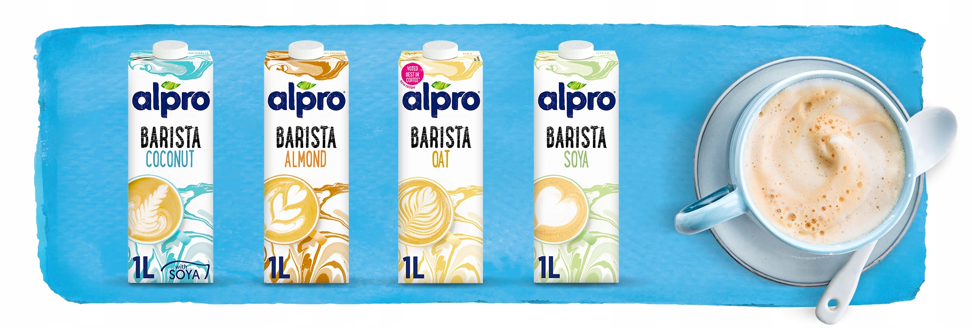 Alpro Napój sojowy Barista Soya 1 l Rodzaj napój sojowy