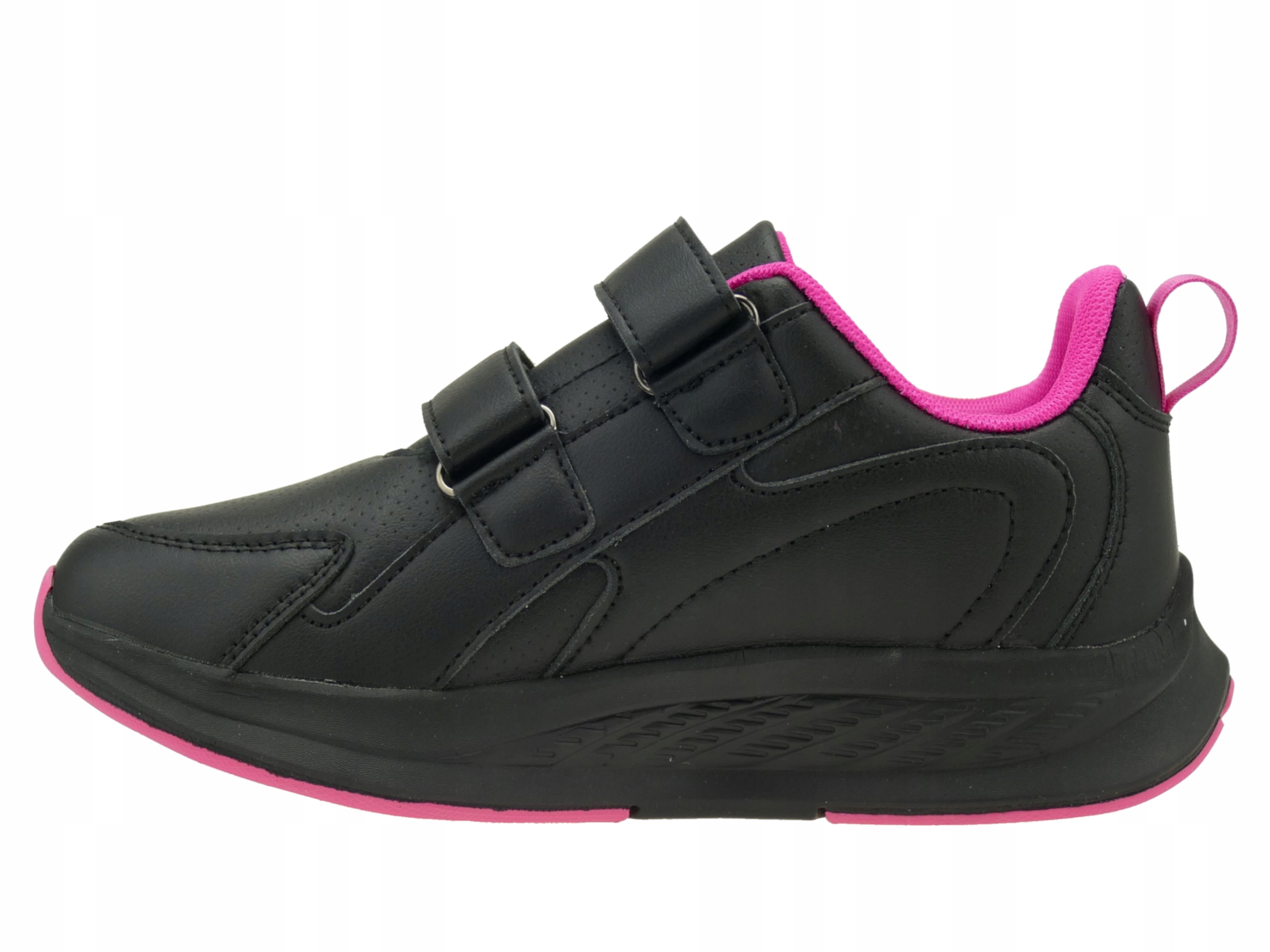 ADIDASY DZIEWCZĘCE BUTY DZIECIĘCE SPORTOWE TRAMPKI MŁODZIEŻOWE CZARNE R. 41 Płeć dziewczynki