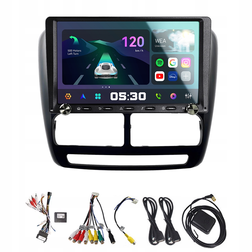 2Din Android 13 autorádio pro Fiat Doblo 2 2010-2014 2G 32G Carplay Gps