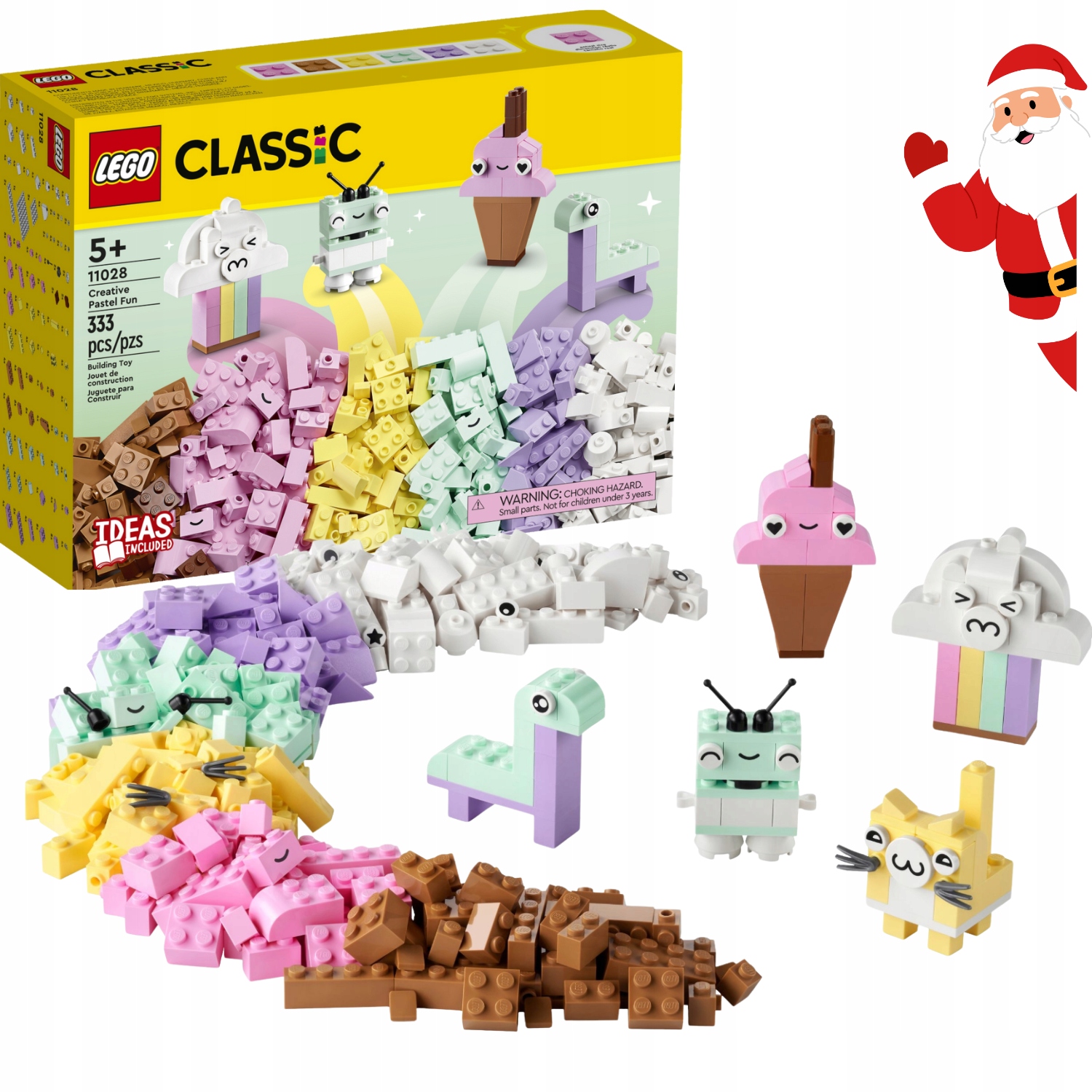 Klocki Lego Classic 11028 Kreatywna Zabawa Pastelowe Dla Dzieci 2025