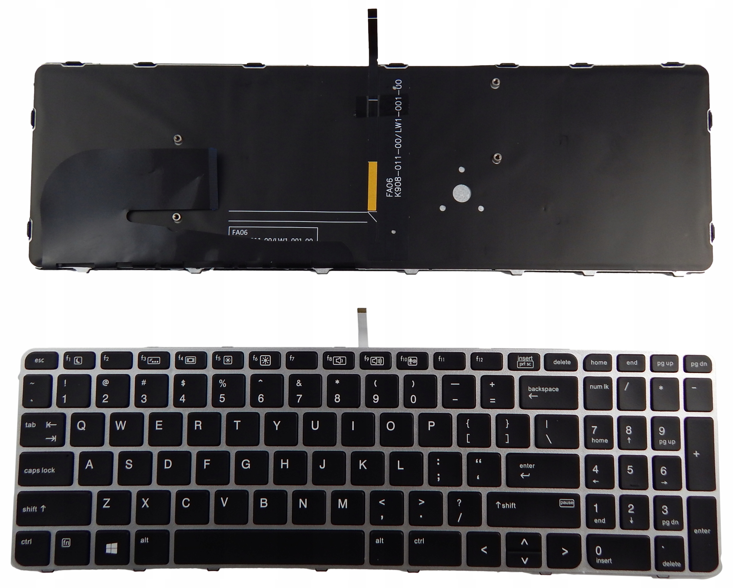 

Klawiatura do Hp 850 G3 850 G4 755 G3 15U /sl /led