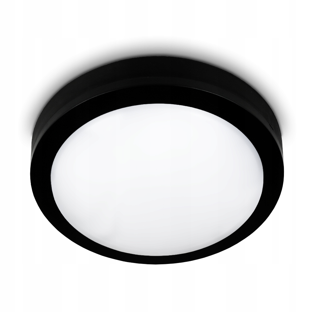 LAMPA ZEWNĘTRZNA SUFITOWA PLAFON 18W LED IP65 czarny 1440lm