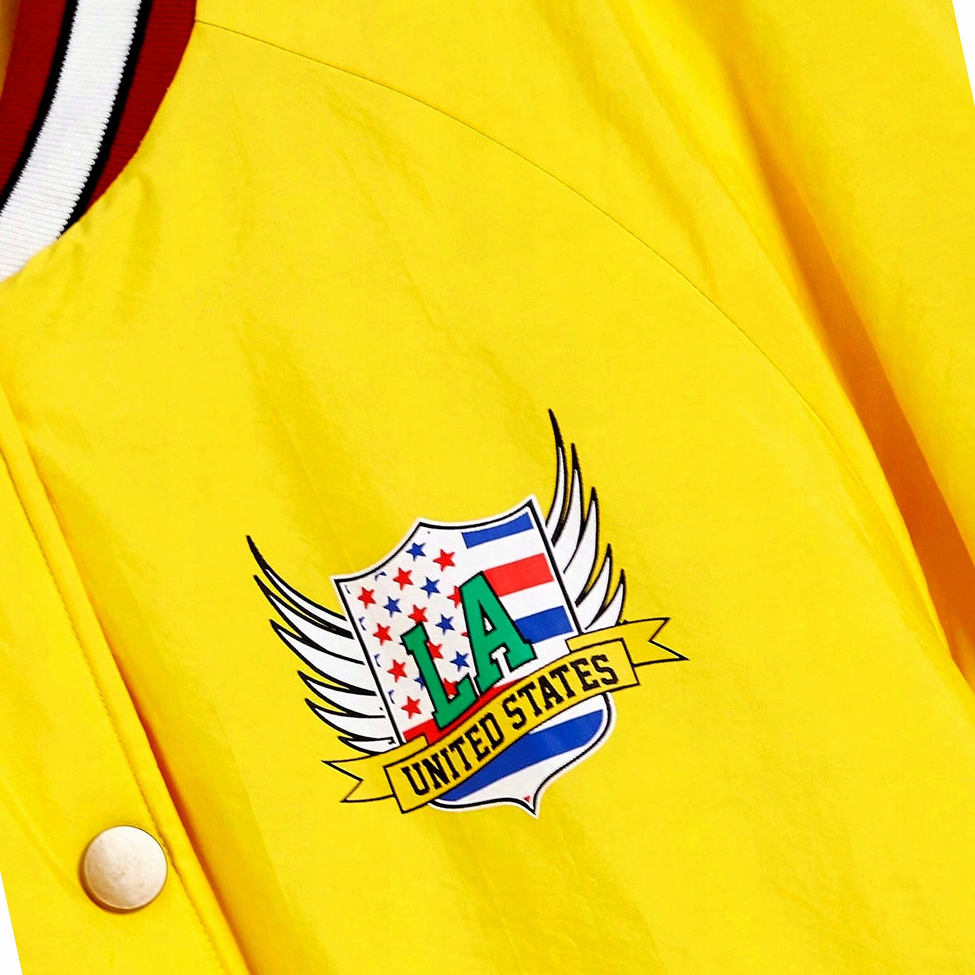 Dámská baseballová bunda Print Žlutá na každý den 3XL 46
