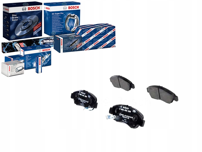 Sada Brzdových Destiček Bosch 45022S04G00 4502