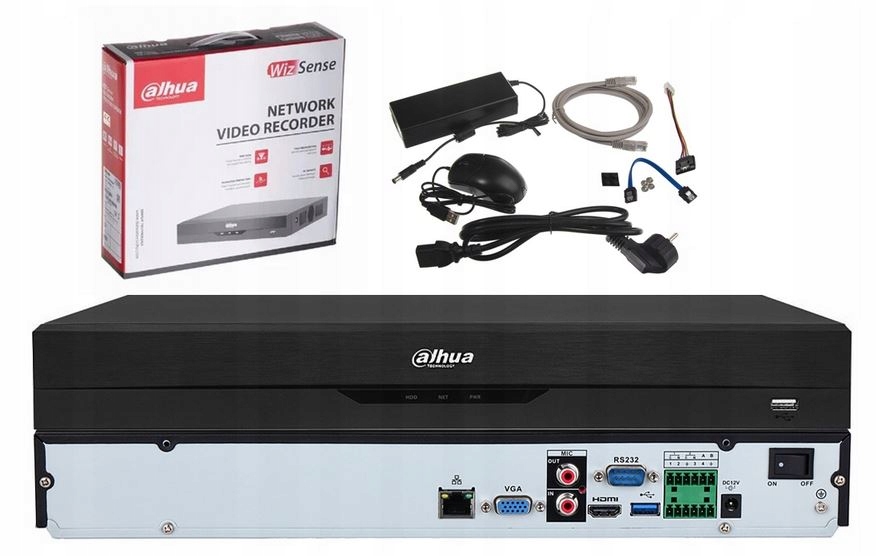 Ip rekordér NVR5216-EI Dahua 160kanálový, analýza Wizsense Acupick