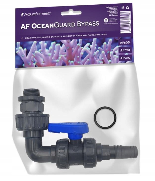 Bypass K Filtru Odpěňovače Mořského Akvária Náhradní Díl Reef