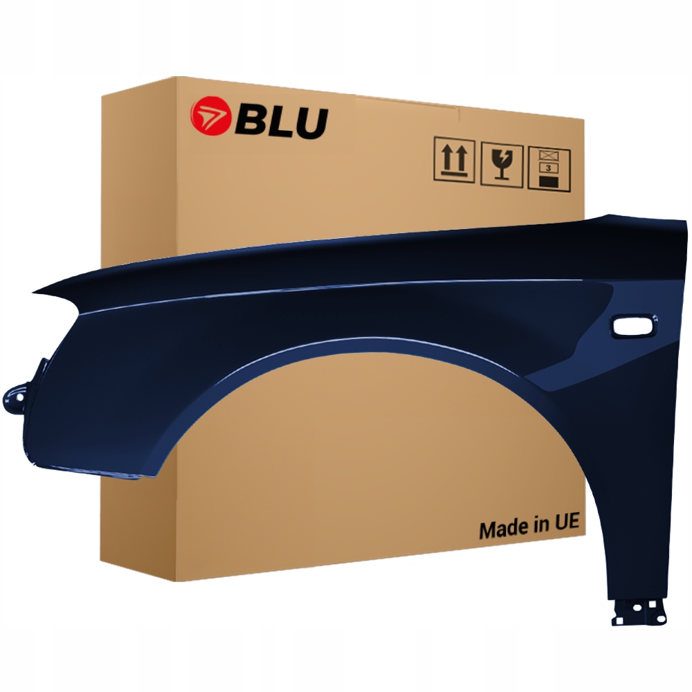 Blu Blatník Audi A4 B7 LZ5A levý modrý 04-08 přední