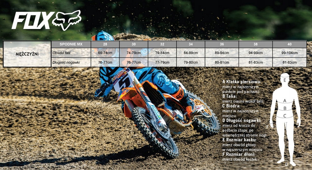 SPODNIE FOX MONSTER PC 360 CROSS WYPRZEDAŻ r 32 Numer katalogowy producenta 25761_001_32
