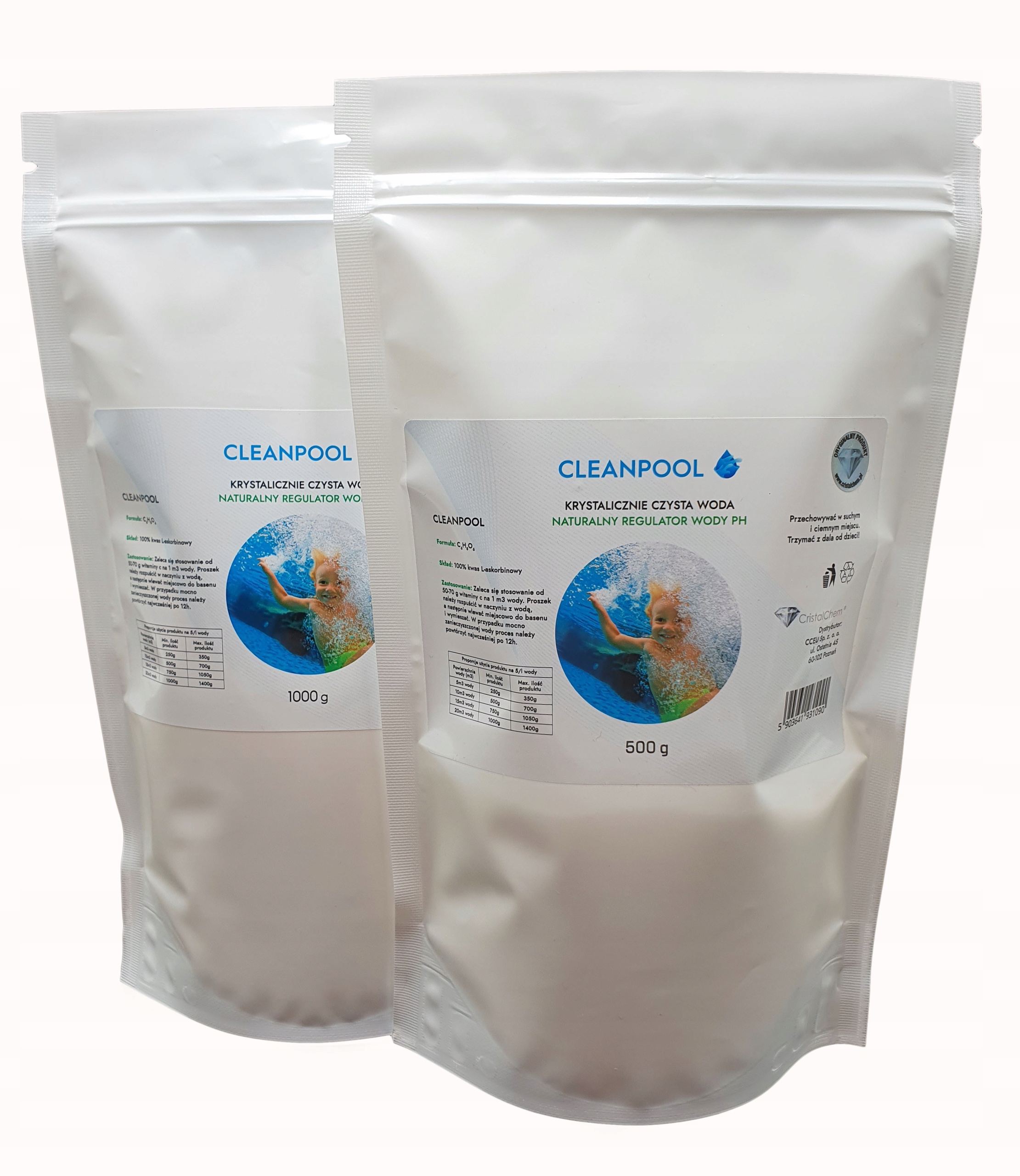 10 kg Prírodný regulátor vody Ph Eliminuje železo