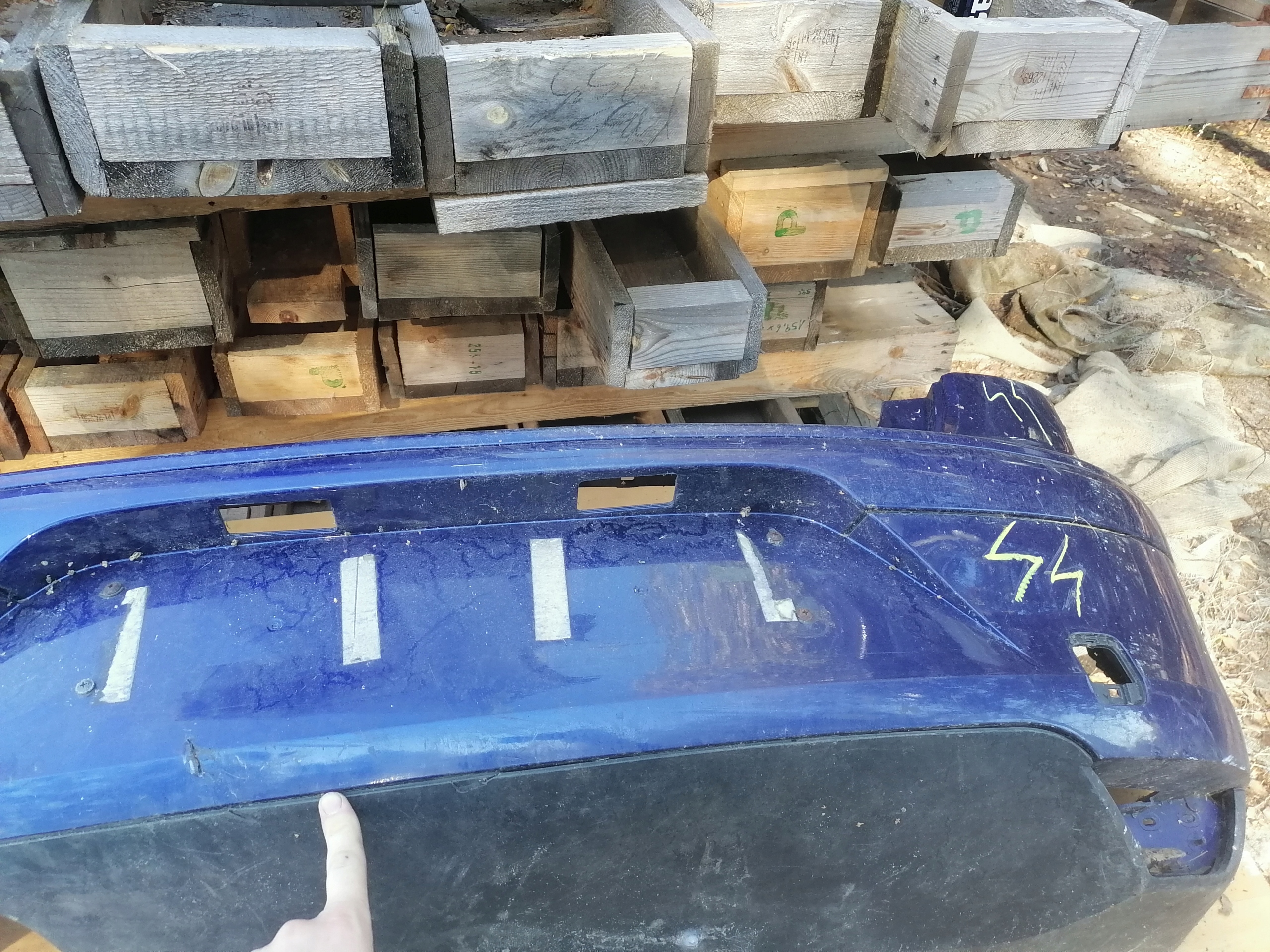 bumper rear part SEAT TOLEDO III 5P5807421