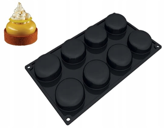 

Forma silikonowa do monoporcji Round