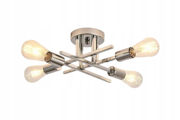 Shein Stropní Závěsná Lampa Stříbrná Lyc