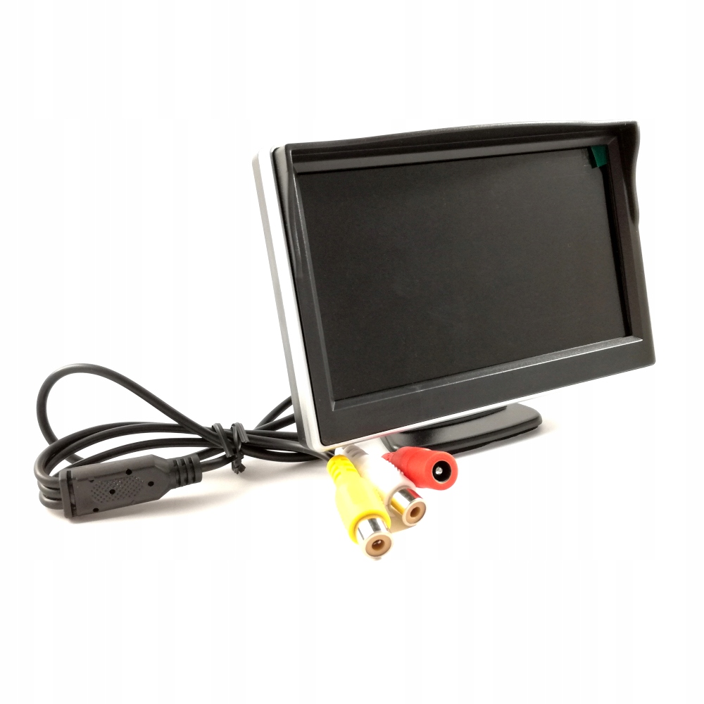 MONITOR samochodowy DO KAMERY cofania 5 cali 2xAV Brand other