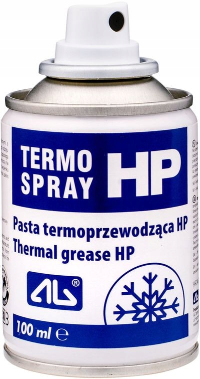 

Pasta Termoprzewodząca Ag Hp Termospray 100ML