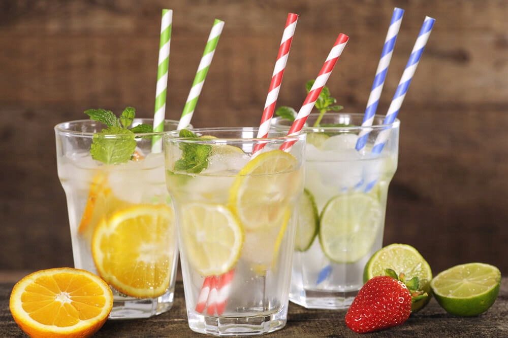 SŁOMKI RURKI DO PICIA PAPIEROWE KOLOR SHAKE 200szt Średnica 8 mm