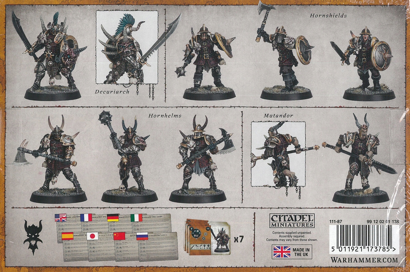 Warcry Chaos Legionnaires System Warcry