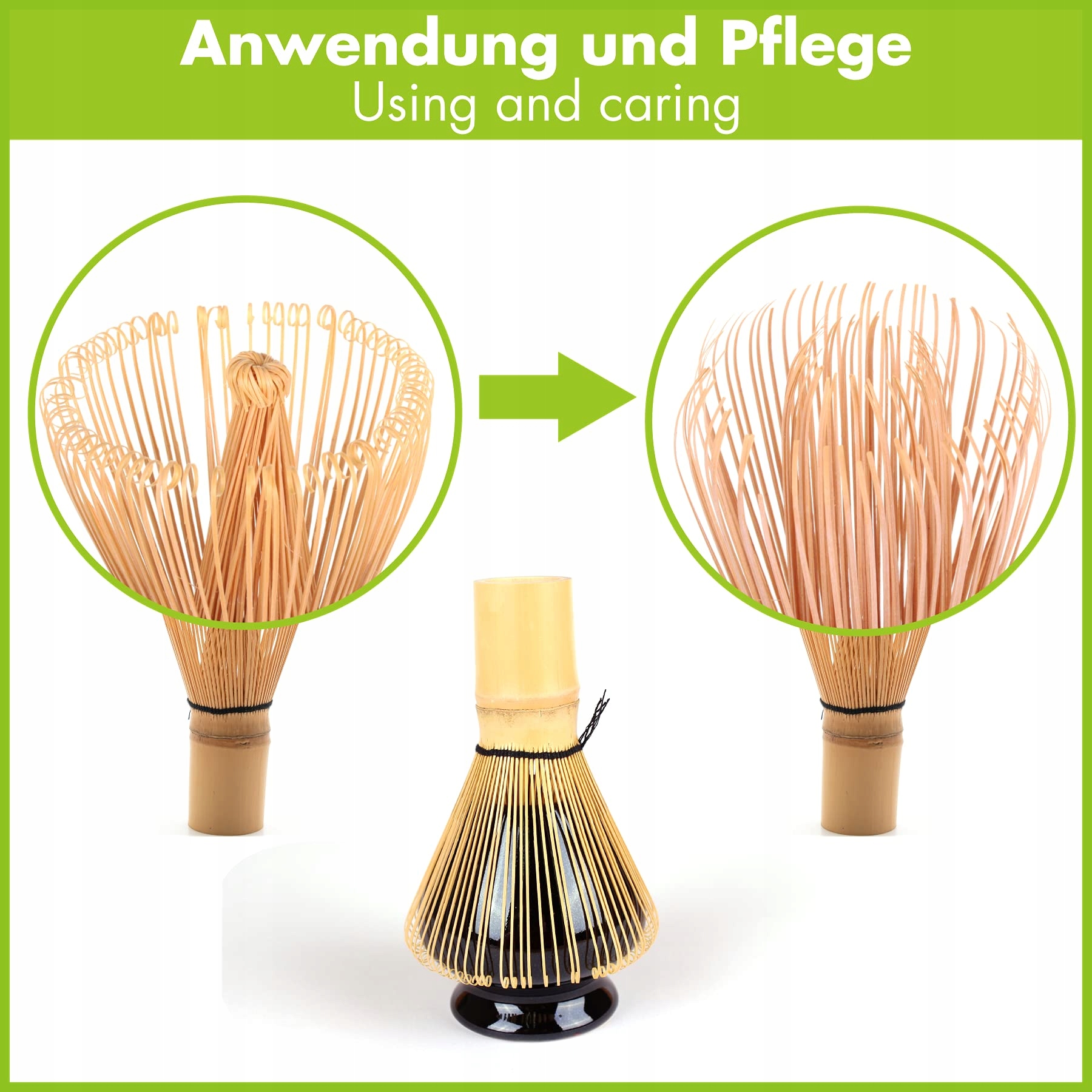 GOODWEI Zestaw Matcha BIO z Japonii z Ceramiką i Akcesoriami — miniatura 5