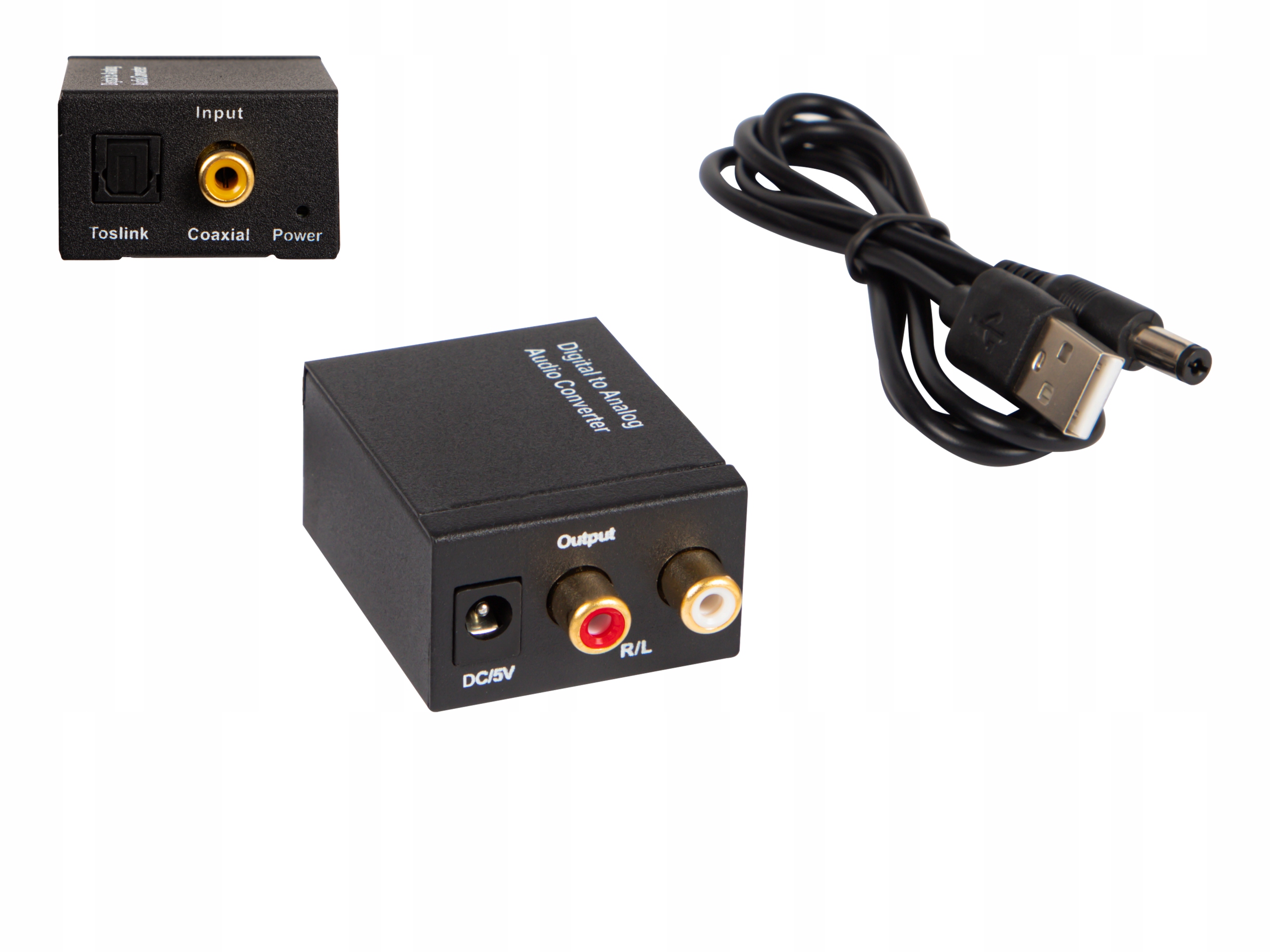 KONWERTER OPTYCZNY DAC COAXIAL TOSLINK RCA CINCH UNIWERSALNY Marka Blow