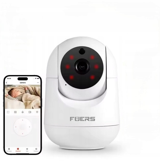 Домашняя IP-камера Fuers 3MP Tuya Smart Home WiFi внутренний мониторинг