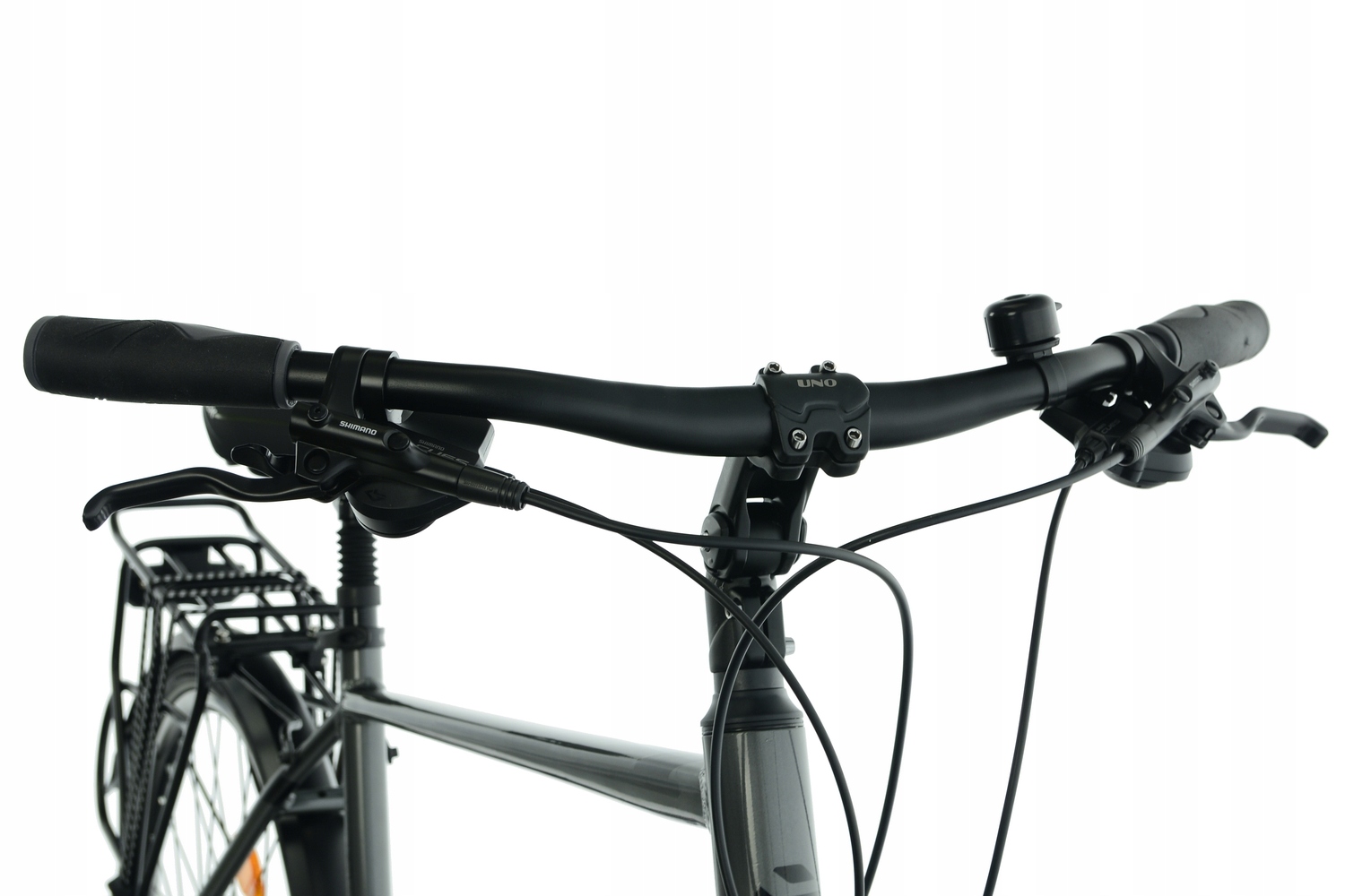 Rower Trekkingowy Kands 28 Verso V2 r19' grafitowy SHIMANO HYDRAULIKA r25M