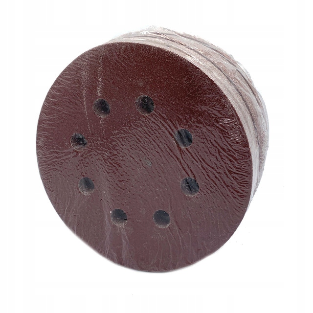 PAPIER ŚCIERNY NA RZEP KRĄŻKI 125mm P100 - 25szt Gradacja P100