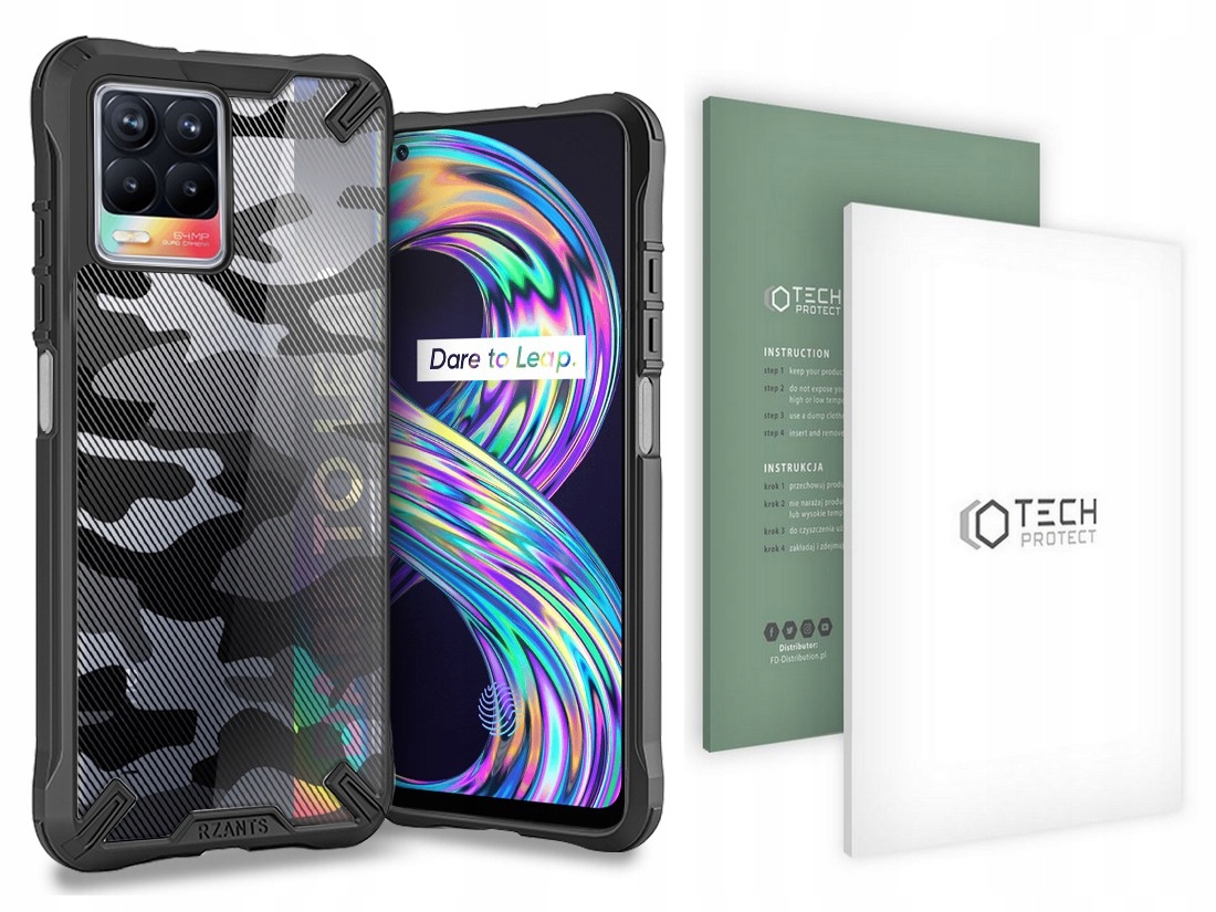 

Odporne Etui Obudowa Case Do - Realme 8/8 Pro