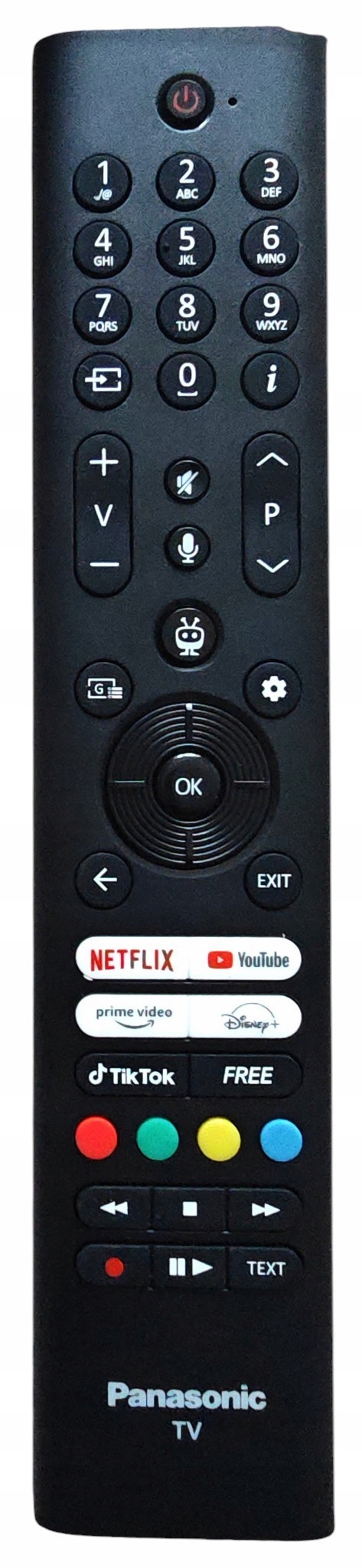 Dálkový Ovladač Panasonic R/c 45194T/30115816 Originál! (č. P701)