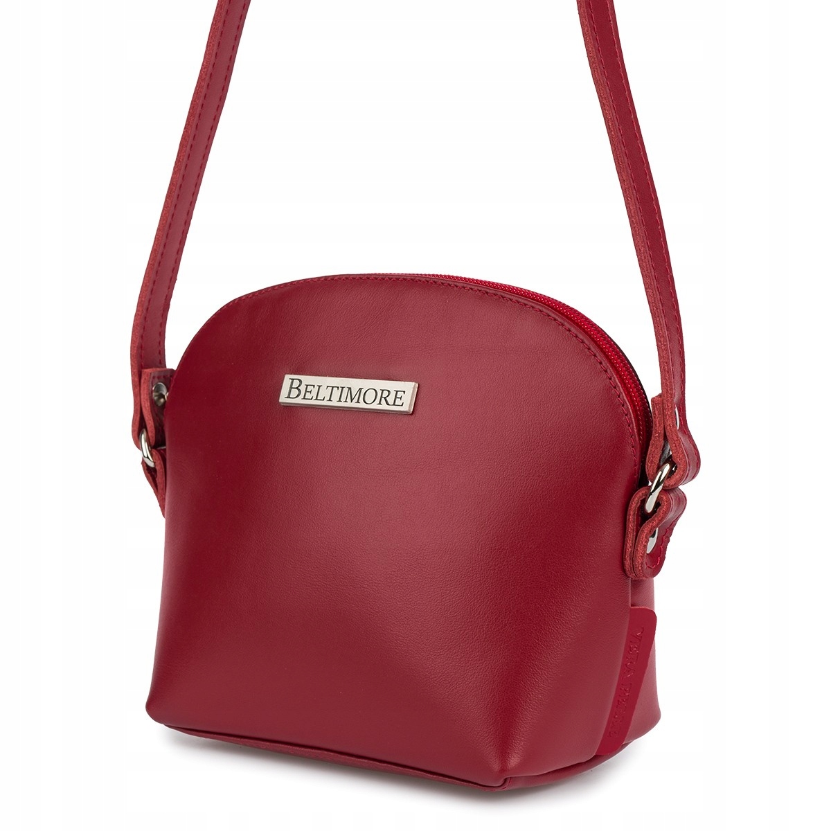 Malá dámská kožená kabelka pásek Beltimore