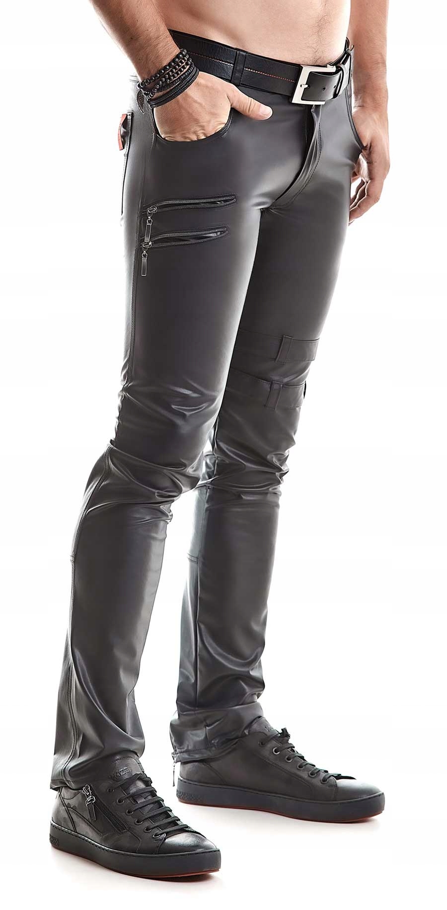 Kožené Pánské Kalhoty Regnes Tommaso XL