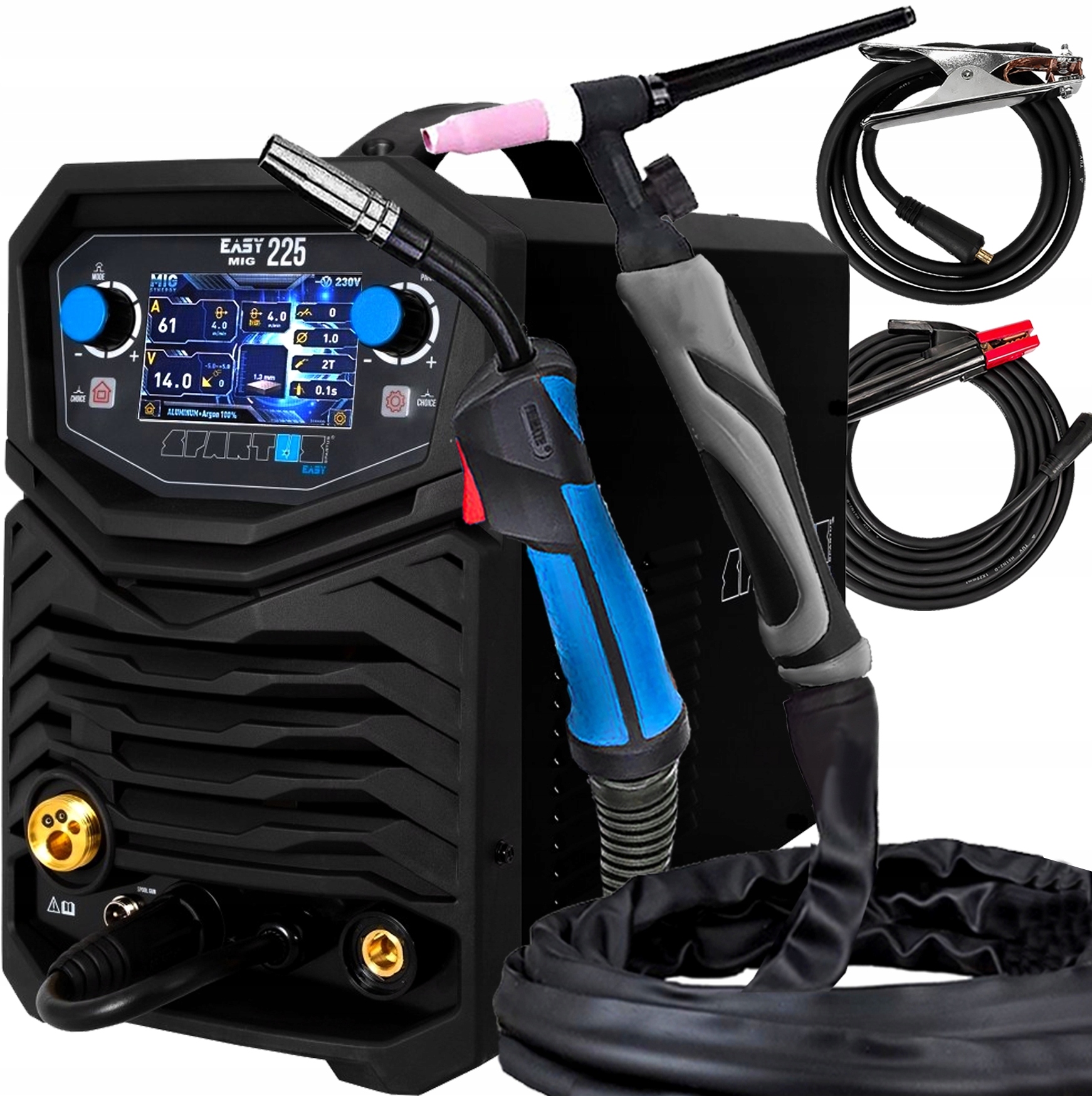 Svařovací Stroj Migomat Spartus Easymig 225 Synergie 4T