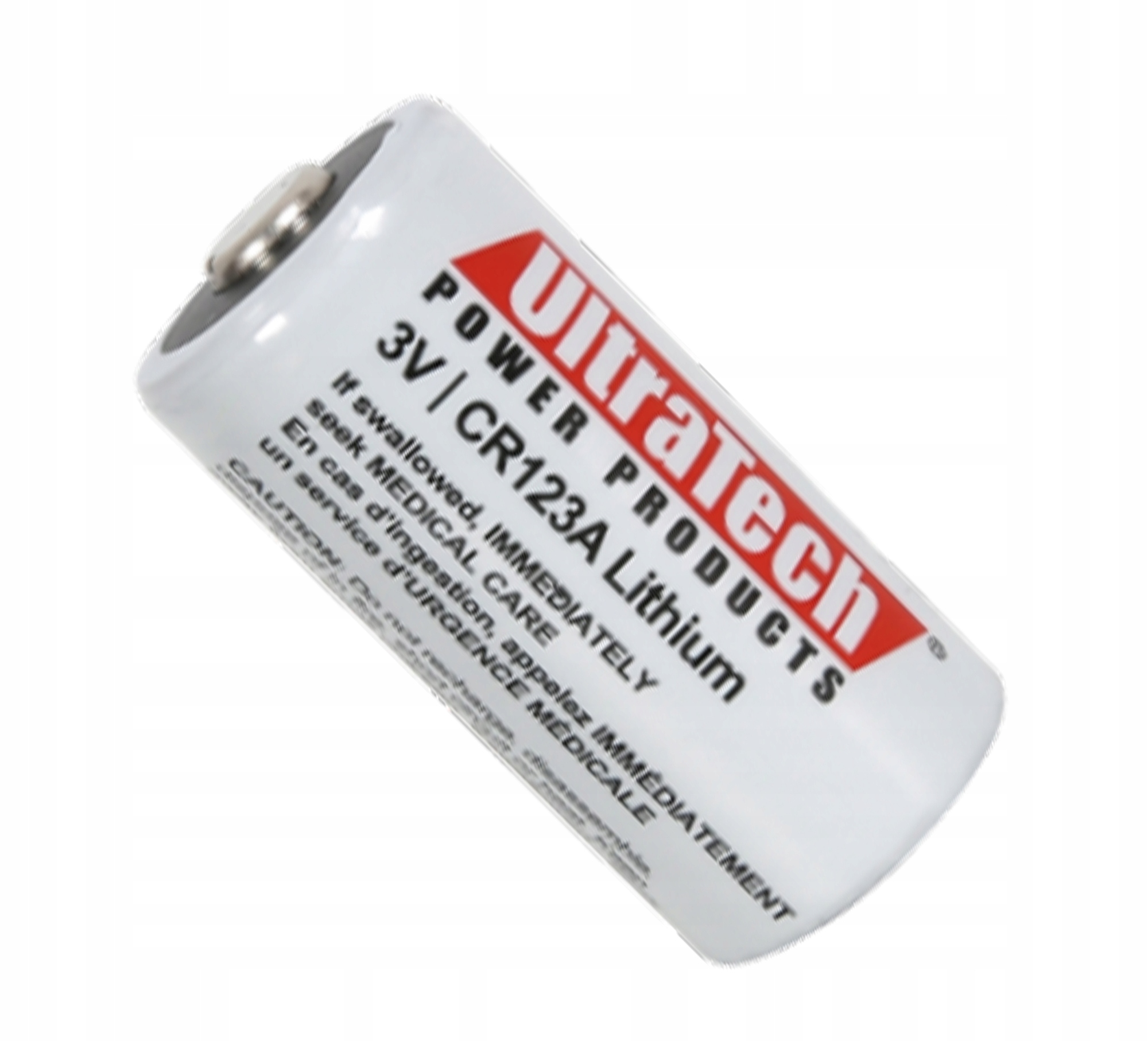 1 szt. Bateria Litowa CR123A 3V UltraTech 1500 mAh