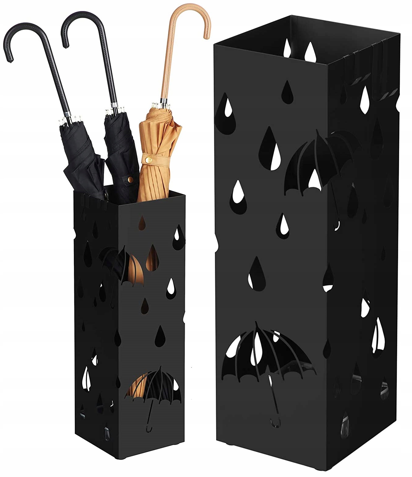 

Parasolnik Stojak Na Parasole Czarny Metalowy Loft