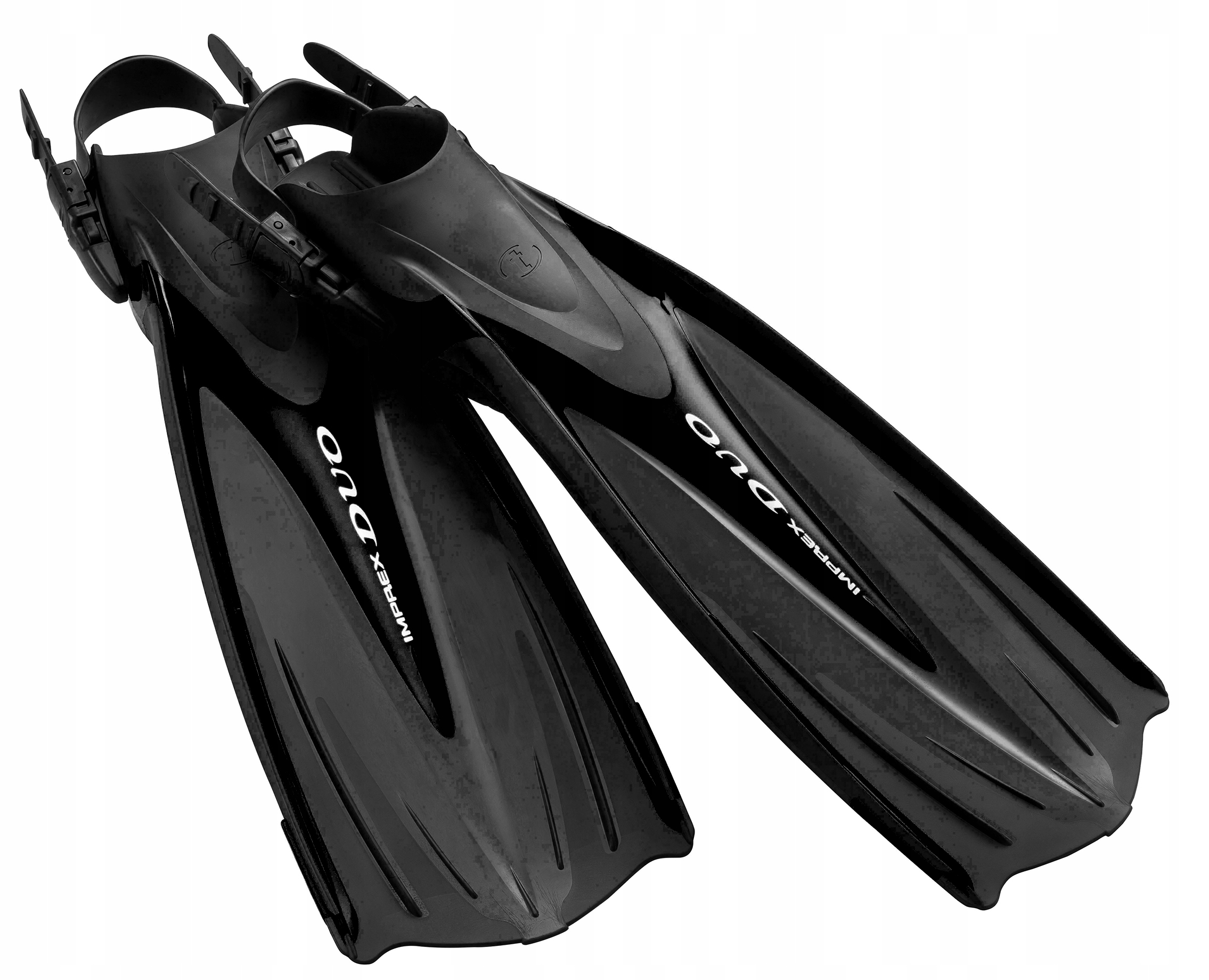 Tusa Imprex Duo SF0102 Płetwy Paskowe Do Nurkowania S 39-42 Black