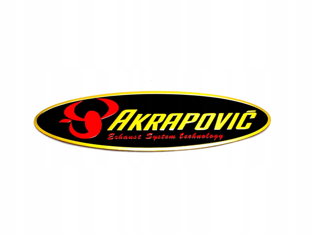 

Emblemat Alu Akrapovic Naklejka Wydech Tłumik