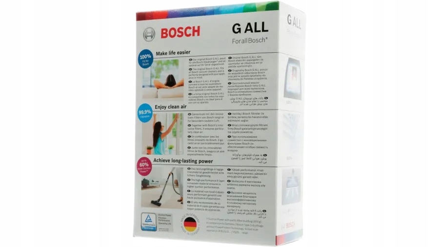 Oryginalne worki BOSCH BBZ41FGALL BGLS4S4A Producent Bosch