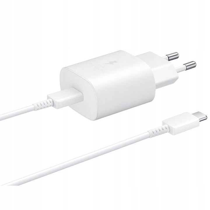 ŁADOWARKA SAMSUNG 25W FAST CHARGE + KABEL USB C TYP C ZESTAW Stan opakowania oryginalne