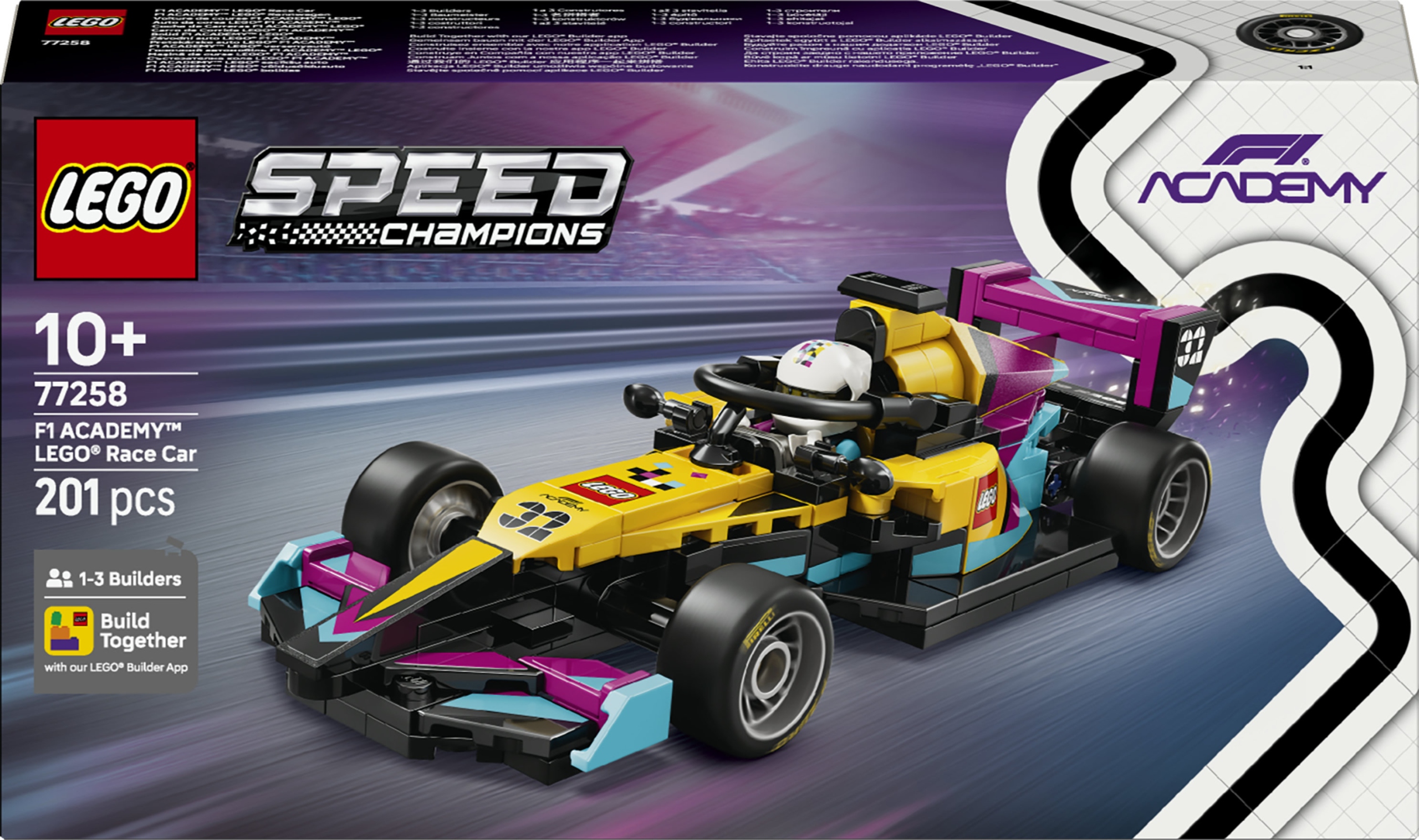 LEGO Speed Champions Bolid F1 ACADEMY LEGO 77258