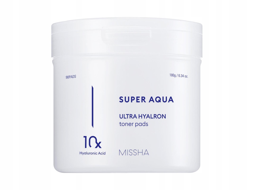 Missha Vločky Hyalron Pads 90ks – Hluboká hydratace a osvěžení