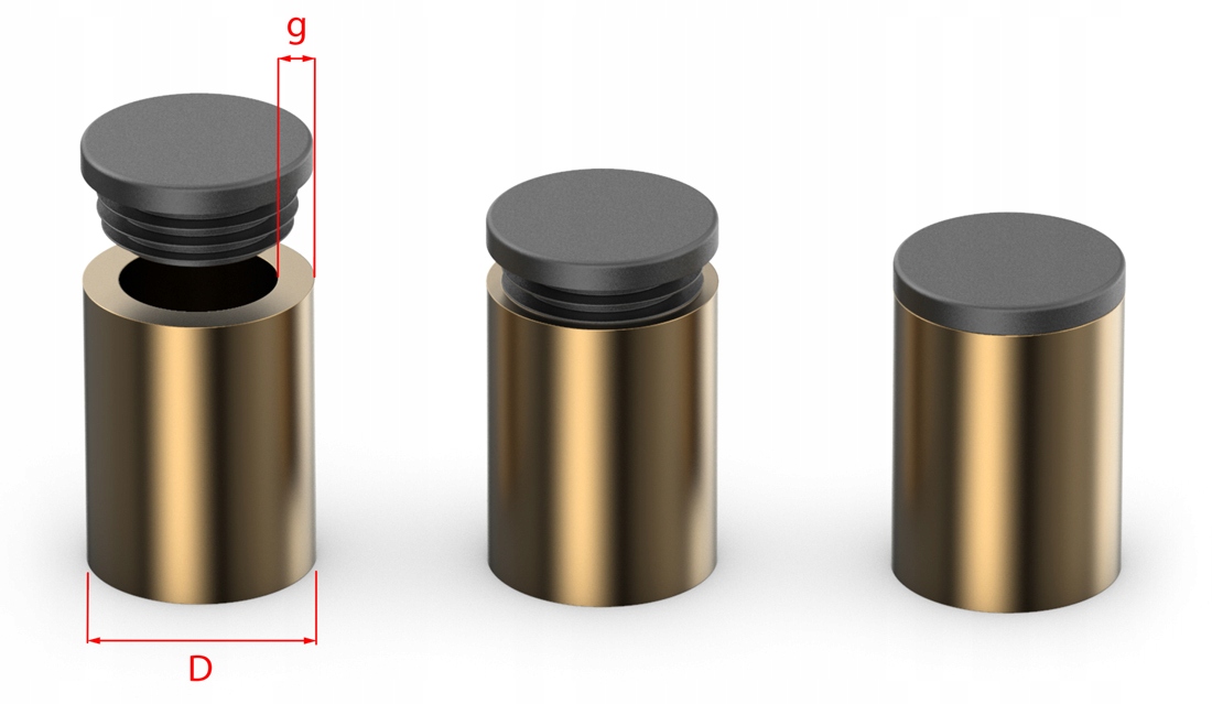 10SZT ZAŚLEPKA RURY FI 35 CZARNA ZATYCZKA DASZEK Kod producenta 19.0055.0351020