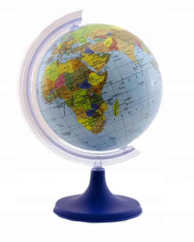

Mały Globus Biurkowy Polityczny Do Szkoły 110 mm
