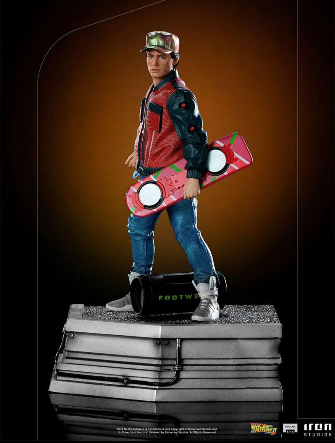 Marty McFly Art Scale 1:10 Iron Studios Zpět do budoucnosti