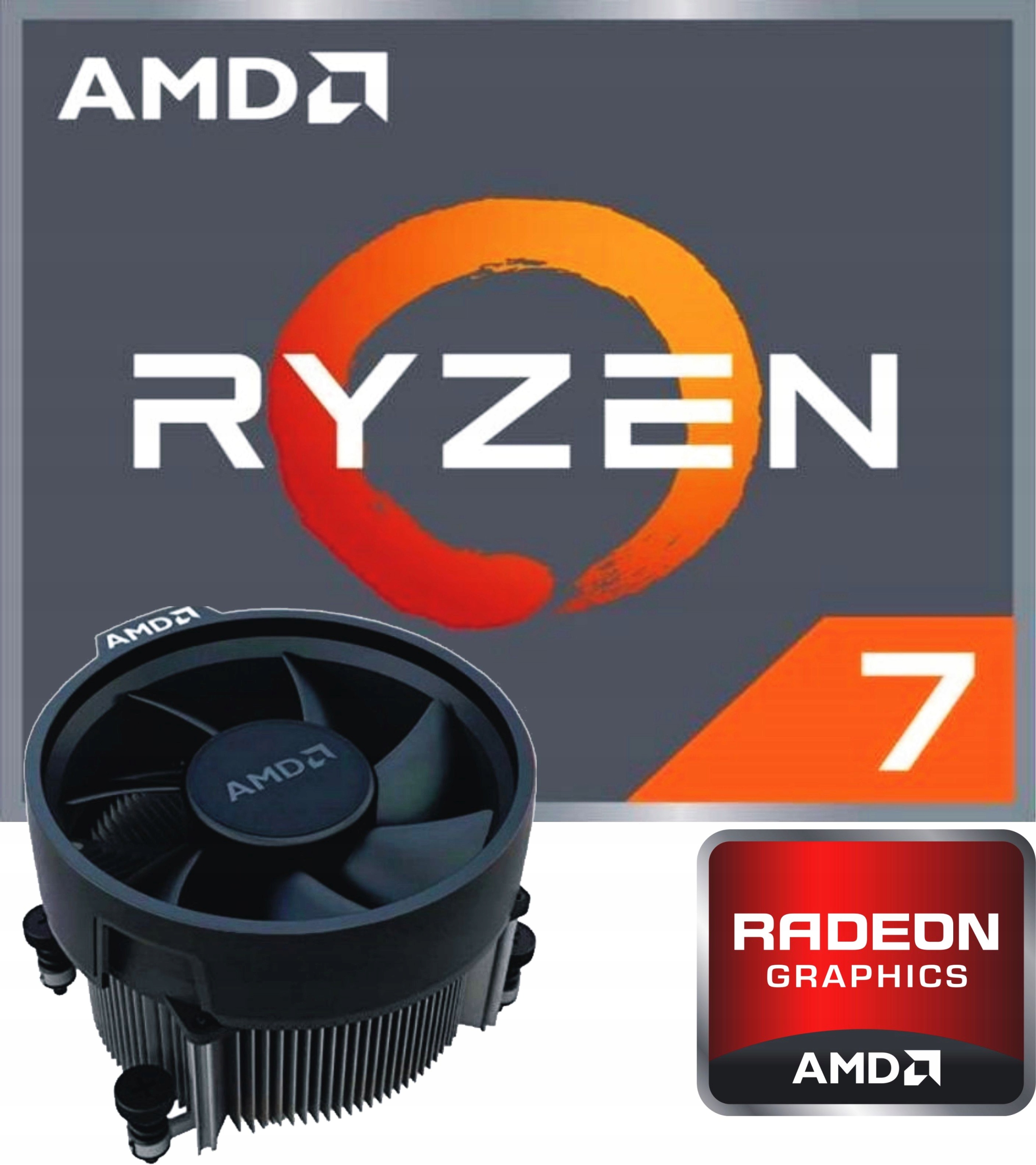 Nový procesor Amd Ryzen 7 5700G 8x 4,4GHz AM4 Radeon VEGA8